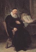 Portrait of the Preacher Fobannes (mk33) Rembrandt